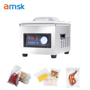 Máy đóng gói chân không thực phẩm công nghiệp DZ-260A, dùng cho thực phẩm khô và ướt, giữ thực phẩm tươi ngon, máy hút chân không để bàn - Product Image 1