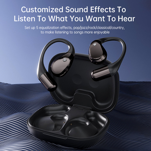 Nuevos Auriculares Inalámbricos con Gancho para la Oreja, Auriculares Estéreo con Bajos, Pantalla LED Digital a Color, Auriculares para Dormir y para Hacer Deporte - Product Image 5