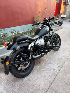 Qian Jiang Rongguang 202 - Second-hand Two-wheeled <strong>Gasoline</strong> Retro Motorcycle. Original Paint Finish. Quality Guaranteed. - Product Image 4