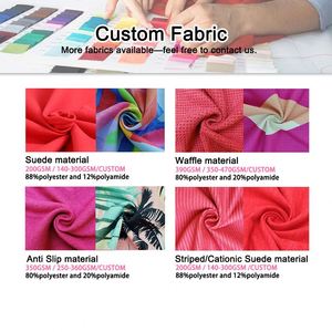 GRS Certified Recycled RPET Sand Free Beach <b>Towel</b> Sustainable Eco-Friendly Custom Design <b>Microfiber</b> <b>Towels</b> for Brands - Product Image 4