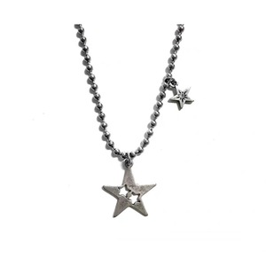 Collier pendentif étoile 7-ZU en acier titane, style frais et élégant, bijoux tendance pour femmes - Product Image 3