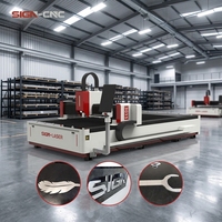 Machine de découpe laser à fibre à prix d'usine pour grande atelier de fabrication d'engins en acier avec une machine de découpe laser de 1500 W