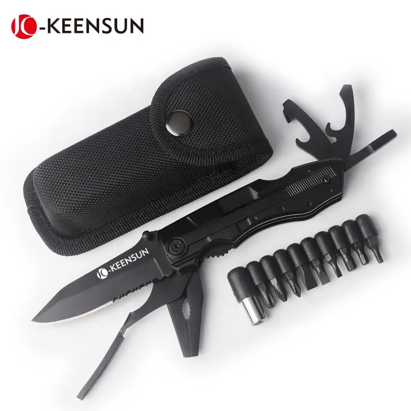 All In One Multifunctional Knife Folding knife Survival Outdoor Camping Survival Multi Tool Pliers