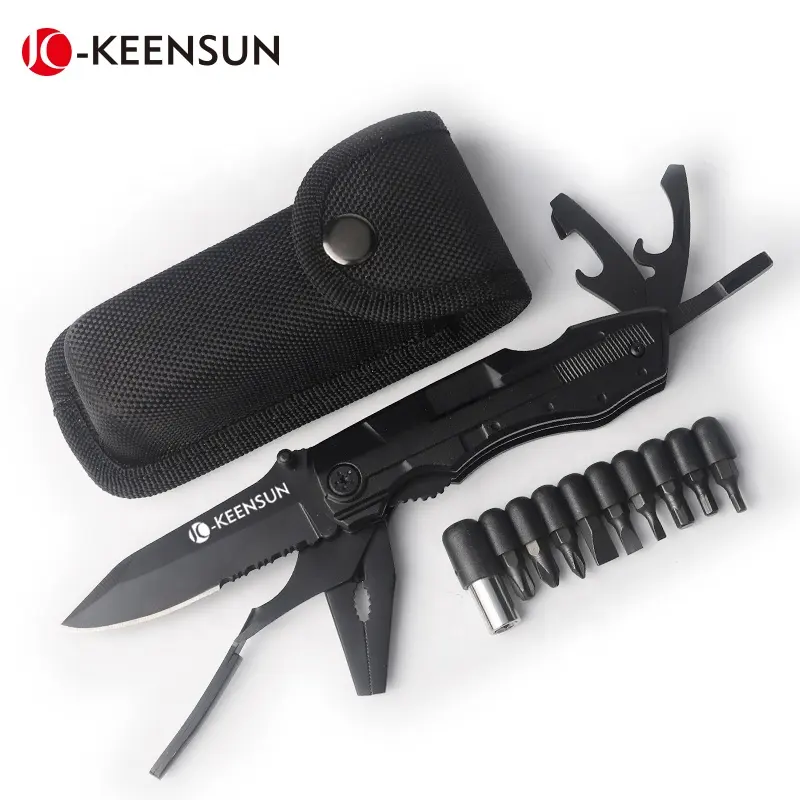 Survival Outdoor Camping Survival Multitool Tang Alles In Één Multifunctioneel Mes Vouwmes