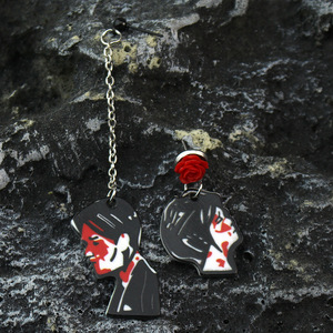 Il mio romanticismo chimico tre applausi Rock Band ha perso la coppia di signore orecchini da donna orecchini orecchini da uomo gioielli oggetti di scena fan regalo di compleanno - Product Image 2