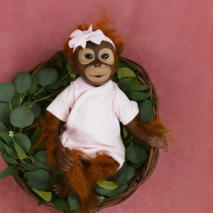 Lifereborn 18 ''réaliste réaliste <span class=keywords><strong>Reborn</strong></span> <span class=keywords><strong>singe</strong></span> poupées Silicone vinyle Bebe <span class=keywords><strong>singe</strong></span> jouets jouant des poupées pour enfants cadeaux - Product Image 5