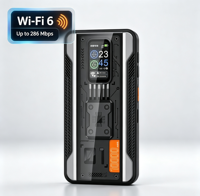 Hotspot Móvil Global 4G WiFi6 ASR1803, Compatible con ESIM VSIM Internacional, 10 Usuarios, Router LTE de Bolsillo de 8000/10000mAh