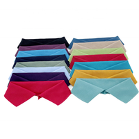 Manchettes élastiques tricotées OEM ODM, cols en maille jacquard, couleur et logo personnalisés, taille adaptée pour les usines de vêtements