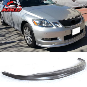 เหมาะสำหรับ Lexus GS300 ปี 2006-2007 ชุดแต่งกันชนหน้าทรง TTE สีดำดิบ - Product Image 1
