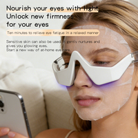 Appareil de beauté oculaire 3D portable, machine de lifting par micro-courant pour les cernes et les rides, masseur instrumentaire en forme de lunettes, US