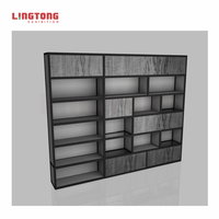 Support de rangement en métal multifonction de luxe pour étoffes à chaussures et présentoirs de vêtements pour boutique et vente d'équipement de salon