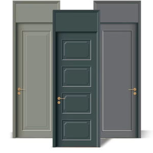 Nouvelle conception moderne, porte principale de villa en bois massif, isolation acoustique, designs imperméables, décoration intérieure, porte de chambre en bois - Product Image 3