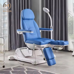 Poltrona Spa per Pedicure di Lusso Moderna Regolabile con 5 Motori Massaggio Piedi Rotante per Uso in Salone e Camera da Letto - Product Image 1