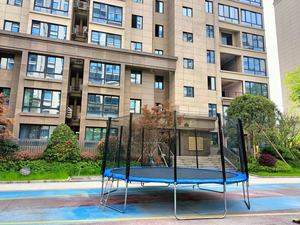 2022 fabricant vente en gros de <span class=keywords><strong>trampoline</strong></span> de sport de 6 à 16 pieds, parc d'extérieur pour enfants certifié CE EN71, bon marché - Product Image 6