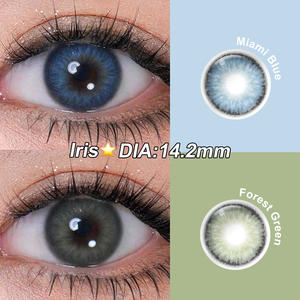 คอนแทคเลนส์ Freshgo ส่งฟรี ใหม่ ขายส่ง ขนาด 14.20 มม. คอนแทคเลนส์นิ่มสีดำ 6 เดือน คอนแทคเลนส์เปลี่ยนสีตาเพื่อความงาม - Product Image 5