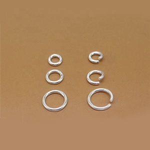 0,4-1,2mm de espesor 925 plata esterlina suave duro abierto anillos de salto accesorios de joyería para DIY fabricación de joyas 2mm 3mm 4mm 5mm 6mm 7 - Product Image 2