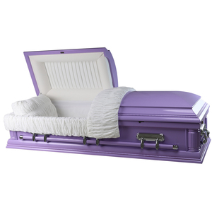 โลงศพไม้ป็อปลาร์แบบอเมริกัน รุ่น URD-A258B ขนาด 82x28x23 นิ้ว สีและรูปลักษณ์ปรับแต่งได้จากโรงงานโดยตรง ทนทาน - Product Image 3