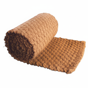 Rouleaux de tapis en fibre de coco 0,8x10m, écologiques, durables, tapis en palmier pour le camping, le pavage de sentiers, provenant d'une usine du Vietnam - Product Image 1