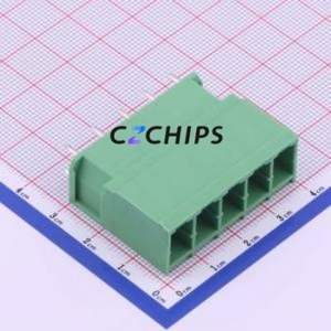 KF2EDGSV-7.62-5P Plug-in Terminal Block Through hole,P=7.62mm Connector Board-to-Board / Socket - Closed 1x5P 7.62mm Green - Product Image 2