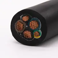 450/750V cabo de alimentação com bainha de borracha flexível de cobre H07RN-F