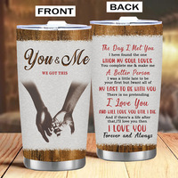 Mug de voyage isotherme en acier inoxydable 20 oz avec motif floral personnalisé « Meilleure maman » pour voiture