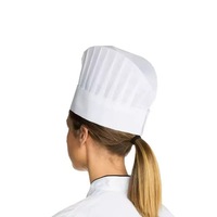 Chapeau de chef rond jetable pour la cuisine