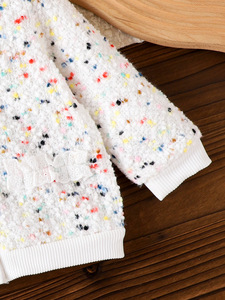 Ropa para Niños, Estilo Europeo Americano, Conjunto de Falda y Top de Manga Larga Beige para Primavera y Otoño, Ropa para Niñas de 0 a 3 Años - Product Image 6