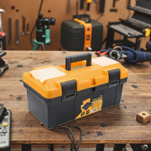 TOLSEN 80201 Industrial 1.5kgs Heavy Duty Mechanic <strong>Stackable</strong> Plastic <strong>Tool</strong> <strong>Box</strong> Without <strong>Tools</strong> - Product Image 2