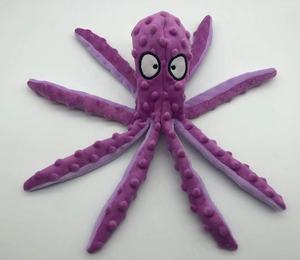 Büyük yumuşak gıcırtılı lüks Pet köpek oyuncaklar hayvan şekli yün peluş çiğnemek oyuncaklar köpekler için stoklanan - Product Image 3