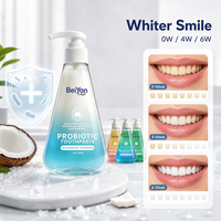 Dentifrice Probiotique Fraîcheur Menthe Personnalisé Pas Cher Usine, Blanchissant Naturel Anti-Tartre pour Dents Sensibles, Usage Domestique