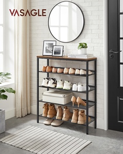 <span class=keywords><strong>VASAGLE</strong></span> <span class=keywords><strong>Étagère</strong></span> à chaussures grande surface à 5 niveaux <span class=keywords><strong>Étagère</strong></span> à chaussures <span class=keywords><strong>de</strong></span> couloir d'entrée <span class=keywords><strong>Étagère</strong></span> <span class=keywords><strong>de</strong></span> <span class=keywords><strong>rangement</strong></span> avec <span class=keywords><strong>étagère</strong></span>s en maille réglables - Product Image 2