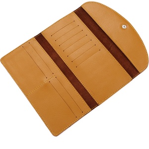 Women's Fashion PU Leather Waterproof Money Pocket Pouch Wallet <b>Purse</b> Long Length Hasps Closure - Product Image 2