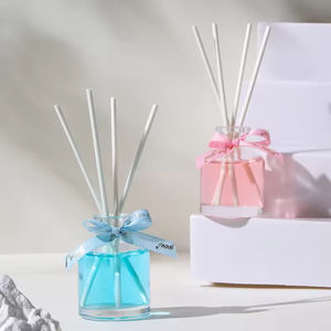 Aromatizador doméstico mini, perfume de aire fresco, difusor de varillas sin fuego con aceite esencial, 50 ml - Product Image 2