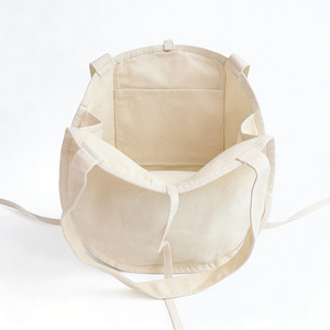 <span class=keywords><strong>Borsa</strong></span> Tote Rotonda in Tela con Logo Personalizzato Stampato, Grande Capacità, <span class=keywords><strong>Borsa</strong></span> a Spalla per Uso Quotidiano Femminile - Product Image 6