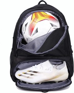 Grand <span class=keywords><strong>sac</strong></span> de sport avec porte-ballon séparé et compartiment à chaussures idéal pour le <span class=keywords><strong>basket</strong></span>-<span class=keywords><strong>ball</strong></span>, le football, le volley-<span class=keywords><strong>ball</strong></span>, la natation et la gymnastique. - Product Image 1