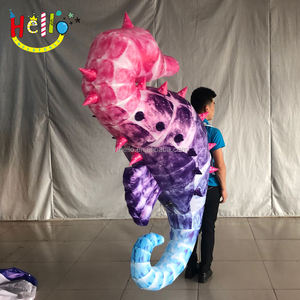 Inflable <span class=keywords><strong>caballito</strong></span> <span class=keywords><strong>de</strong></span> <span class=keywords><strong>mar</strong></span> hipocampo caballo <span class=keywords><strong>de</strong></span> <span class=keywords><strong>mar</strong></span> traje <span class=keywords><strong>de</strong></span> la mascota - Product Image 4