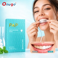 Bandes blanchissantes pour les dents Onugesmile, sans danger pour l'émail, élimination des taches, fabricant de bandes buccales pour le blanchiment dentaire, dropshipping