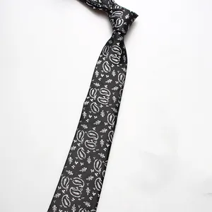 Профессиональные мужские модные галстуки с пейсли мужские тонкие галстуки высокого качества