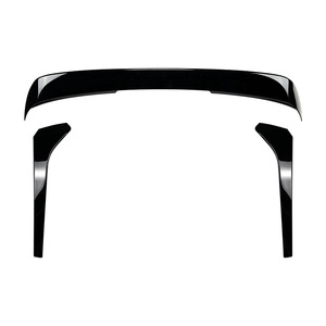 Cản sau cửa sổ <span class=keywords><strong>TRIM</strong></span> thân cây Spoiler cho VW TIGUAN L MK2 R-line 2017-2020 2021 2022 sợi carbon xe khởi động điều chỉnh phụ kiện - Product Image 1