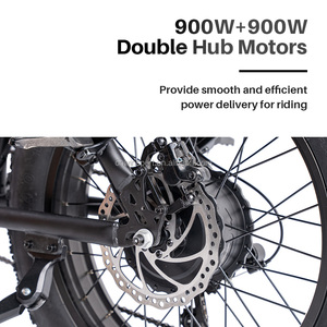 Wins T8 Vollgefedertes Mountainbike Stahlrahmen E-Bike 20 Zoll Elektrisches Fatbike - Product Image 3