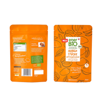 Sachets Doypack personnalisés avec fermeture éclair, qualité alimentaire, petit format, pour aliments pour bébés, collations, noix, faible MOQ