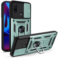 Pour MOTO G Play 2023 Case Heavy Duty Magnetic Kickstand Ring avec housse de téléphone antichoc