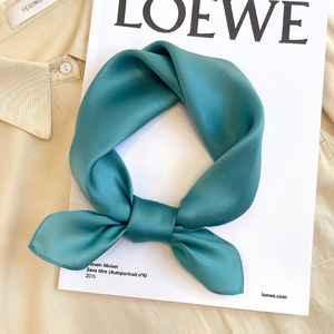 新着<span class=keywords><strong>M</strong></span>ウルベリーシルクスモールスクエアスカーフ53 * 53cmシンプル無地ヘッドスカーフ装飾ネックスカーフ伝統的なショール - Product Image 6