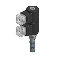 Vanne solénoïde à 4 voies et 3 positions à centre fermé ISV08-47C pour applications de maintien de charge hydraulique de précision
