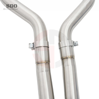 Sistem Knalpot Mid Pipe Ganda SD T304 untuk BMW M5 F90 V8 4.4T 2018-2023 Gaya Balap Performa Tinggi dengan Panjang Equal