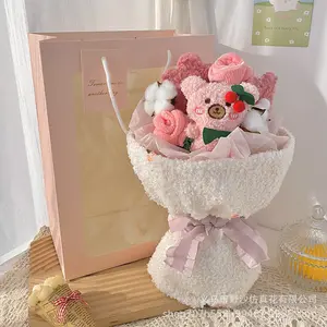 Coffret cadeau Surprise T087, jouets pour enfants, cadeaux de démarrage, cadeaux tatan, rose, pour la saint-valentin, souvenir