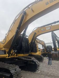 Pelleteuse sur chenilles multifonction originale d'occasion CAT 349D2L haute efficacité Komatsu Hyundai pelleteuse sur chenilles en bon état en vente - Product Image 3