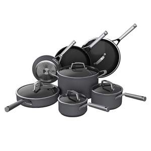 Poêle à frire antiadhésive en <span class=keywords><strong>aluminium</strong></span> de haute qualité Casseroles Casseroles Casseroles et casseroles Forgées Batterie de cuisine 10 pièces - Product Image 1