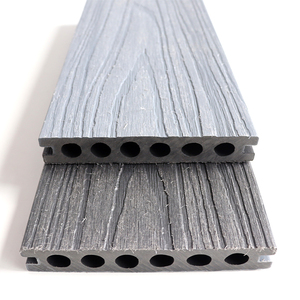 Parquet <span class=keywords><strong>extérieur</strong></span> contemporain pour parcs et gymnases, étanche, ignifuge, antidérapant, écologique, en composite <span class=keywords><strong>bois</strong></span>-plastique co-extrudé 3D à emboîtement carré - Product Image 2