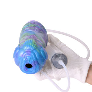 GEEBA, venta directa de fábrica, juguete sexual de fantasía de gallo alienígena, masturbador de silicona suave, copa de avión realista para hombre - Product Image 4